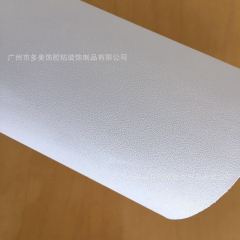 厂家直销素色pvc波音软片白色不透底自粘墙纸家具翻新 纯色墙纸 白色沙粒 (1.22米宽*50米长)