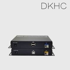 HDMI KVM单模单芯光纤延长器键鼠远距离传输 标配10KM