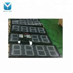 High brightness electronic LED digit gas price sign supplier 1 - 49 pieces