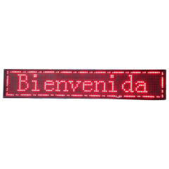 P10 96x16cm Programmable Electronic LED Scrolling Moving Message Sign For Shop Window 1 - 49 pieces