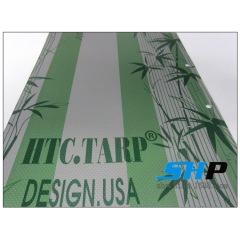 PVC篷布 夹网布 竹子彩条 厚度40s 三防布 防霉抗菌 装饰用 3000平方米起批