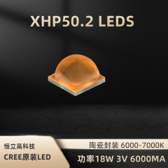 CREE原装LED灯珠XHP50.2大功率LED灯珠 3V 功率18W