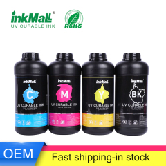 Inkmall印客摩UV墨水 适用于爱普生DX5/DX6/DX7/XP600喷头 UV卷材平板机 黑色 BK 软墨
