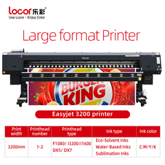 LOCOR Easyjet 3200 large format banner printer 2 PCS  XP600