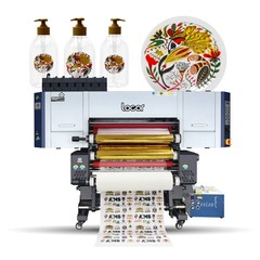 LOCOR LC-704U 4 PCS UV DTF Printer ALL IN ONE 4pcs i3200