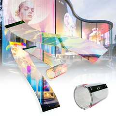 LED flexible transparent film display_copy