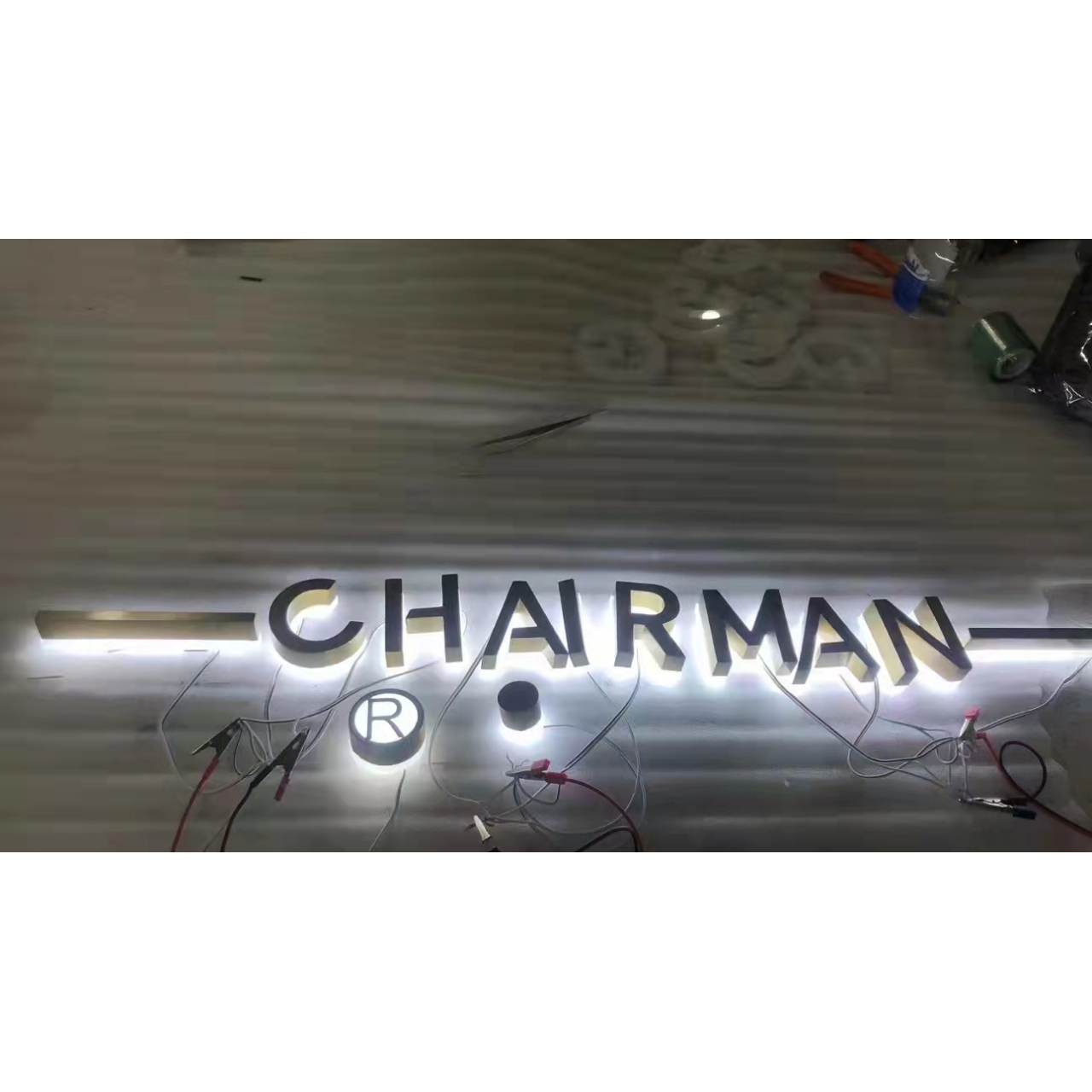 定制背面发光字