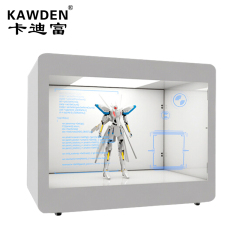 卡迪富（KAWDEN）32/43寸透明屏展示柜红外触摸屏3D互动展柜透明展柜橱窗透明显示屏珠宝展示柜 广告机系列不带触摸 15.6寸